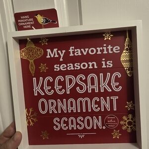 Framed hallmark Quote